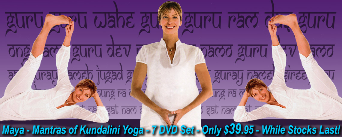 The Mantras of Kundalini Yoga by Maya Fiennes